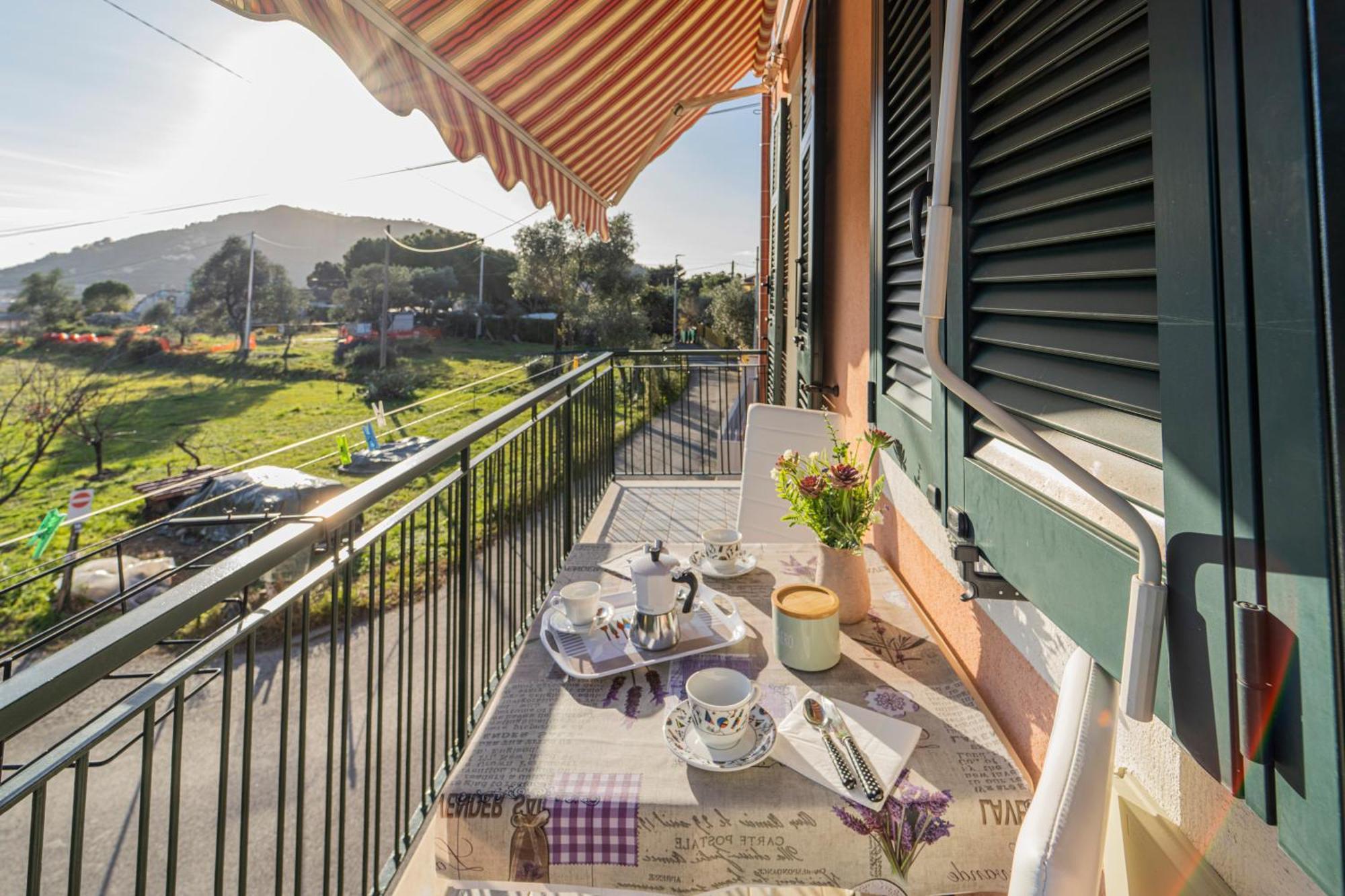 238 - Casa Al Ma, Vista Mare, Pace E Natura - Parcheggio Gratis Incluso Sestri Levante Luaran gambar