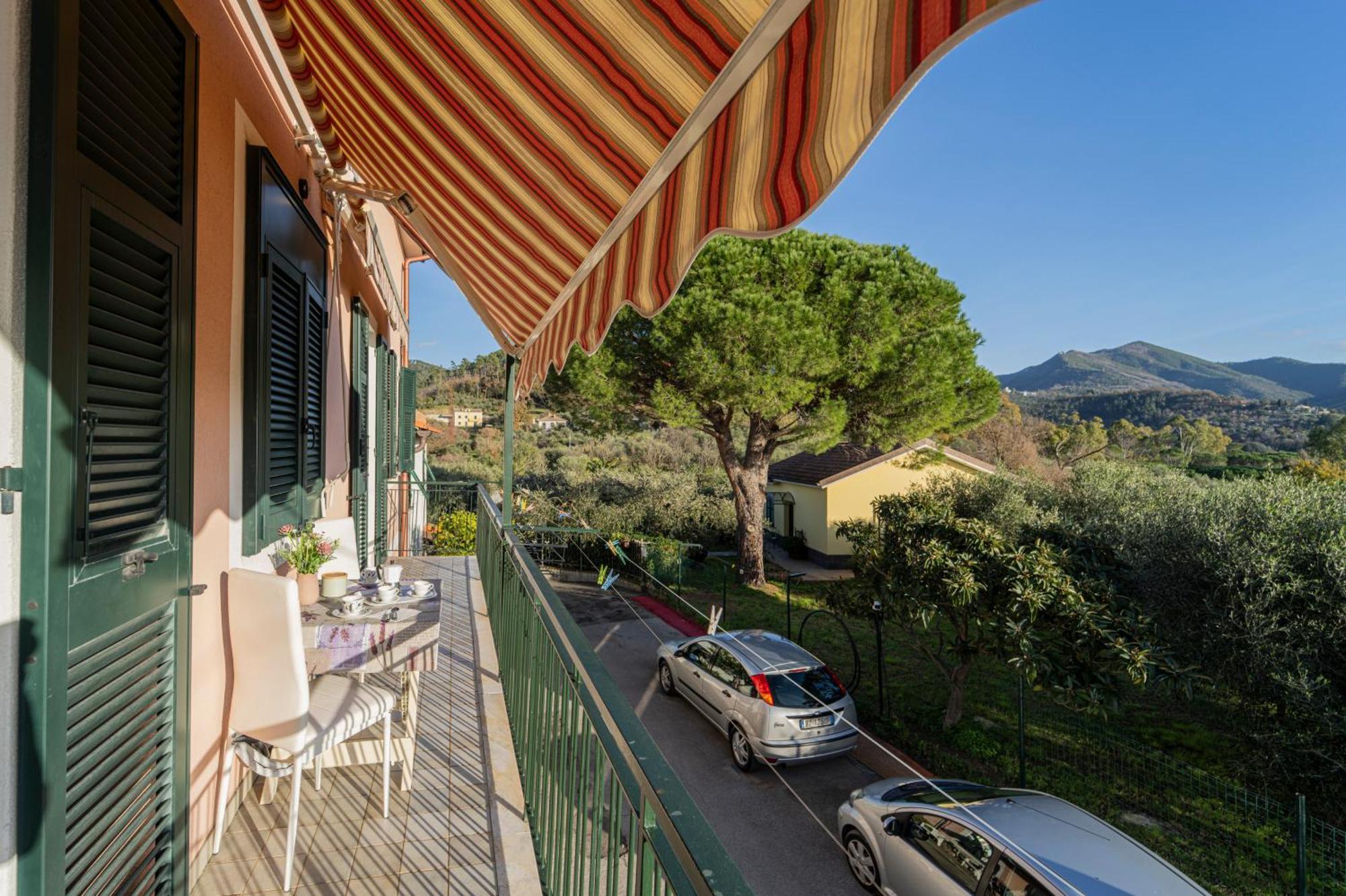 238 - Casa Al Ma, Vista Mare, Pace E Natura - Parcheggio Gratis Incluso Sestri Levante Luaran gambar